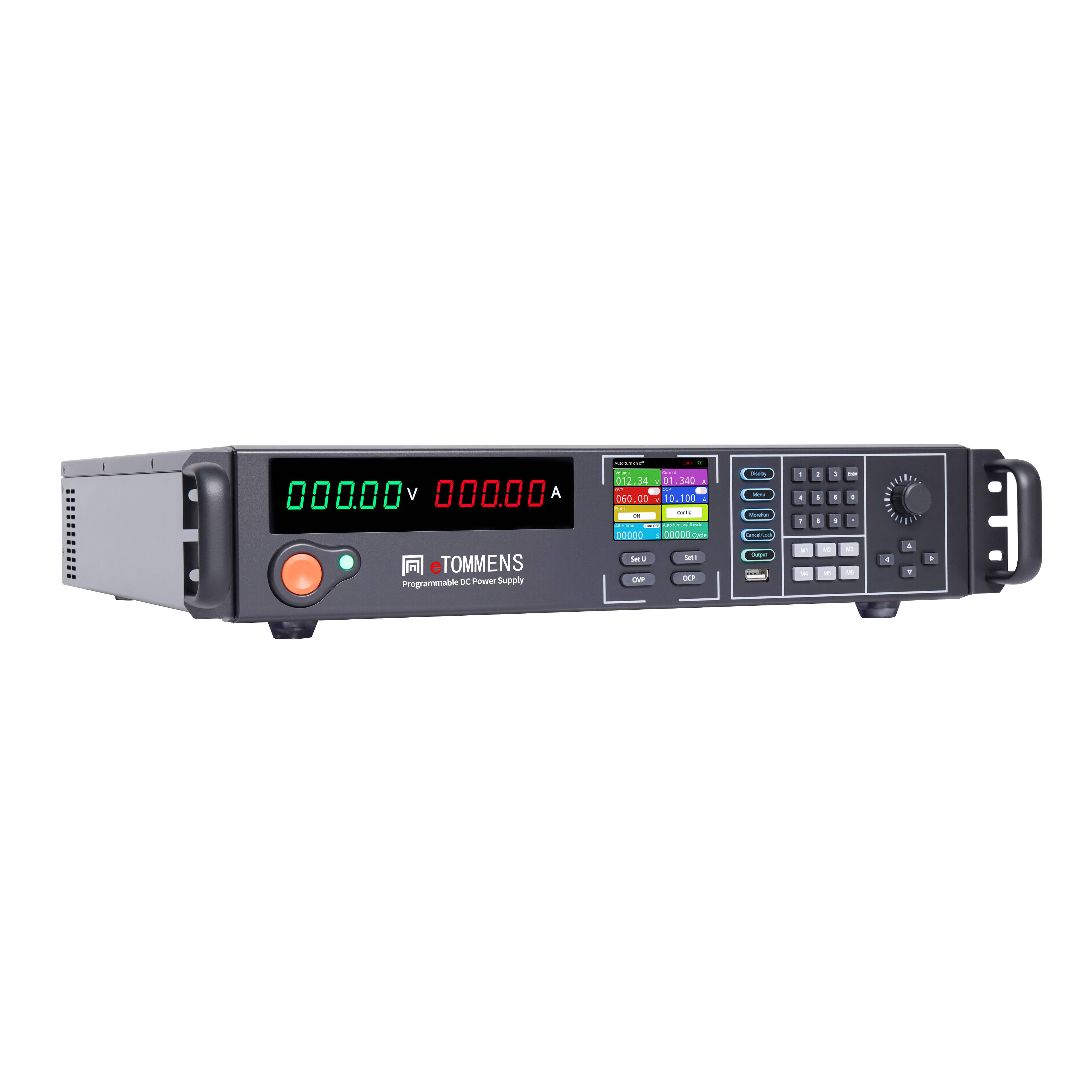 R-2U Full-Width Dual-Display Programmable DC Power Supply