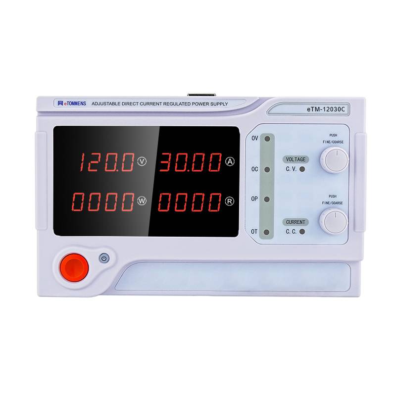 6000W 0 To 120V Double Knob Switching DC Power Supply C Series
