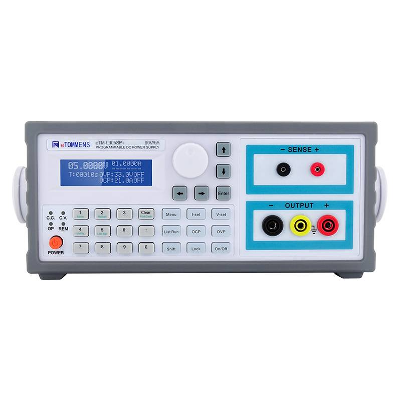6-Digit Blue-LCD High-Precision Programmable Linear DC Power Supply LSP+ Series