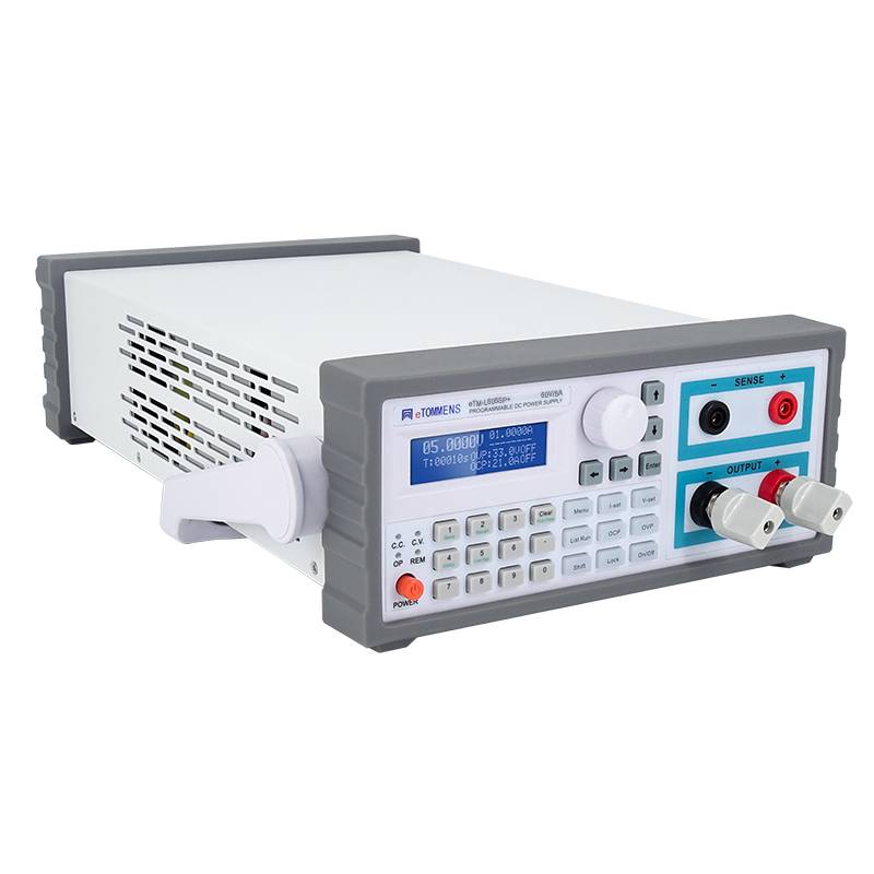 6-Digit Blue-LCD High-Precision Programmable Linear DC Power Supply LSP+ Series