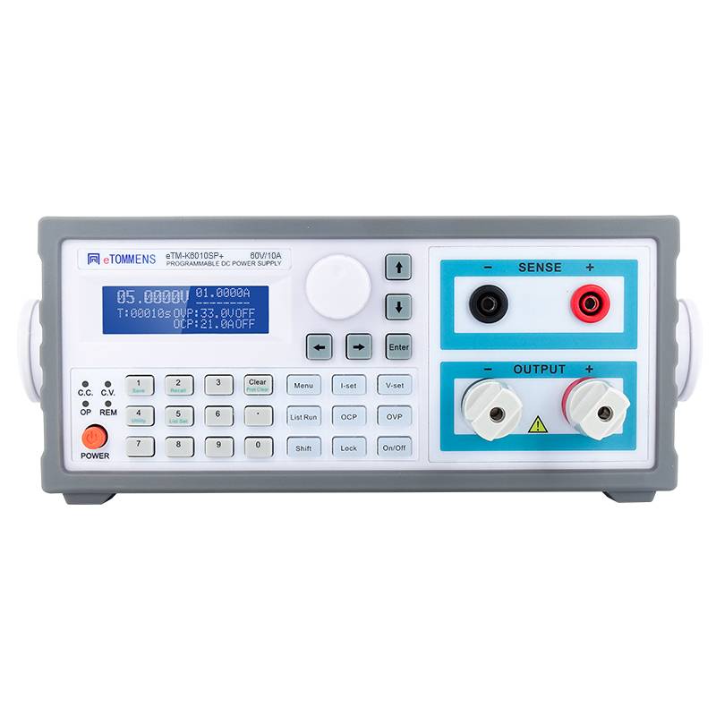 6-Digit Blue-LCD High-Precision Programmable Switching DC Power Supply KSP+ Series