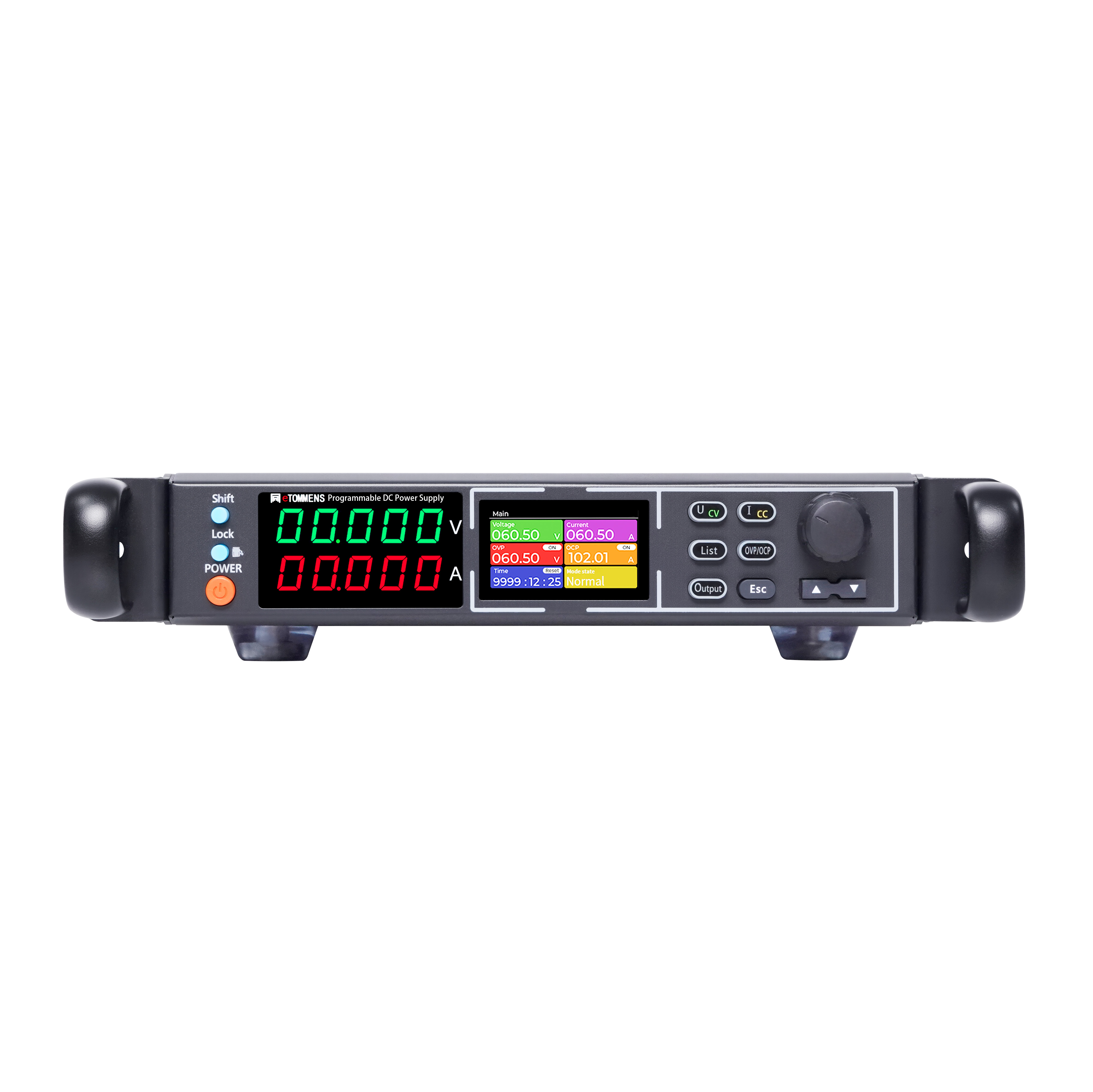 Rack R Series Dual-Display Programmable DC Power Supply