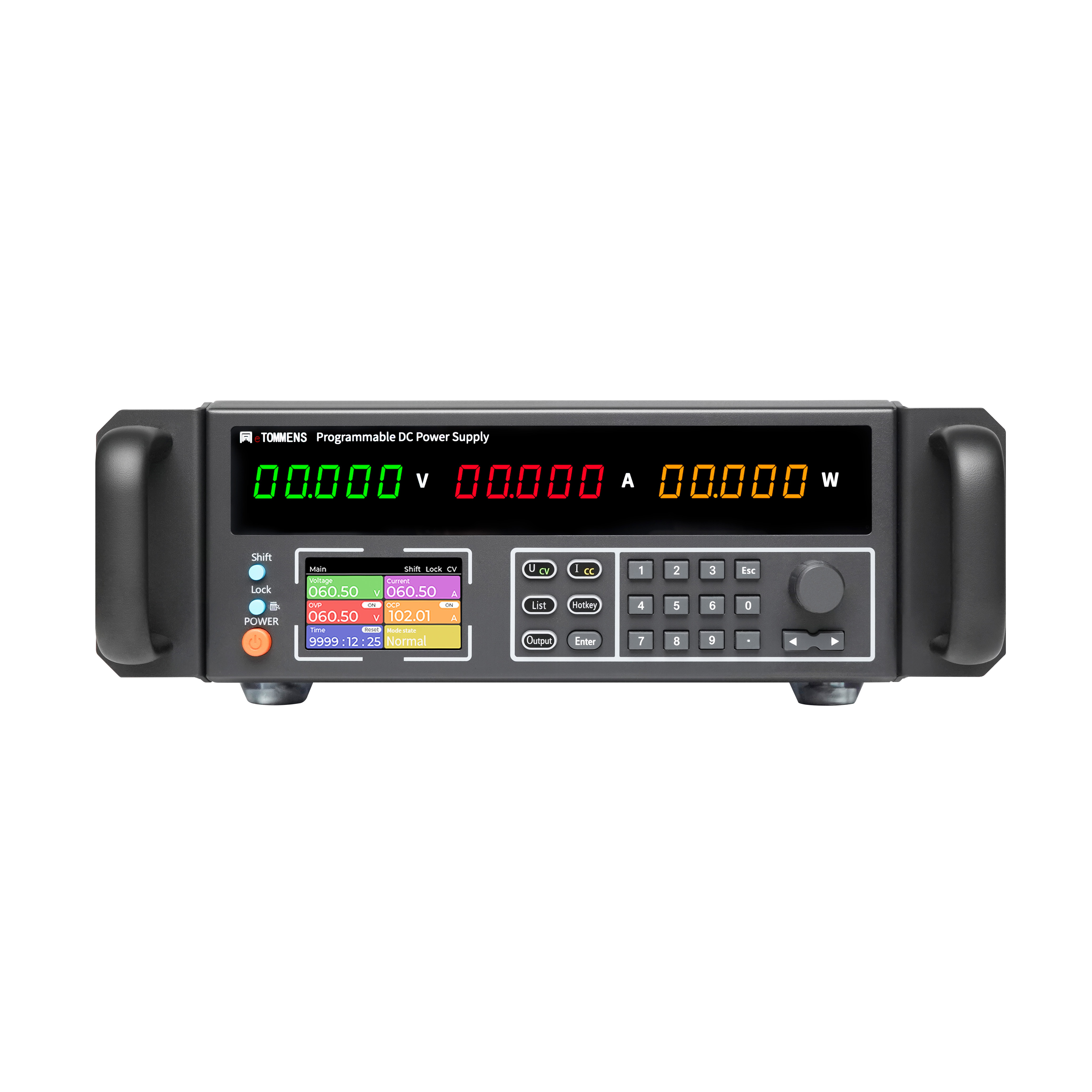Rack R Series Dual-Display Programmable DC Power Supply